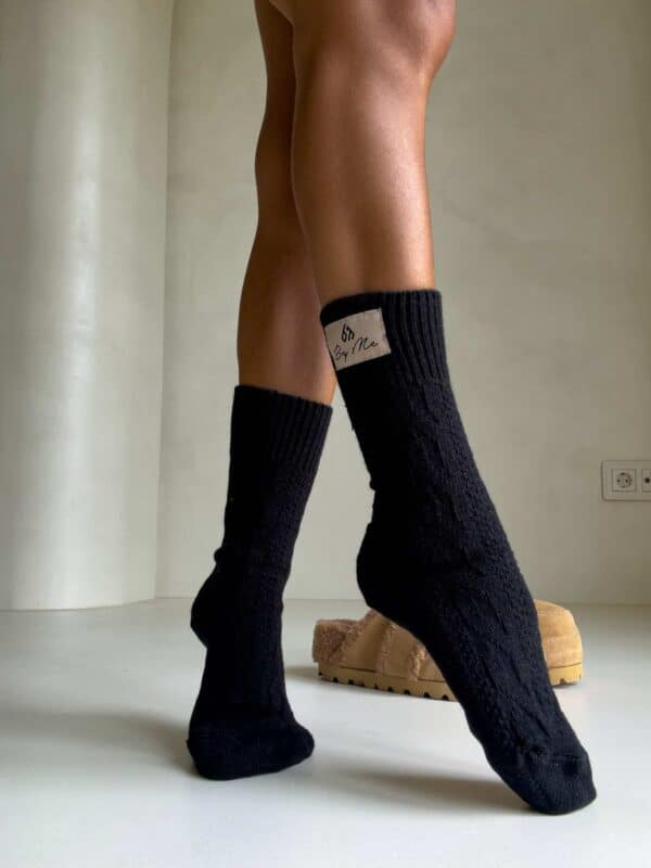 Skarpety WOOL – czarne