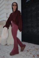Legginsy BLESSED bordo