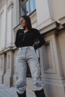 Bluza VELVETY czarna