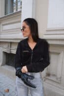 Bluza VELVETY czarna