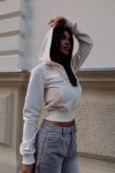 Bluza VELVETY ecru