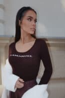 Sweter MAIN ONE czekolada