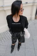 Sweter MAIN ONE czarny