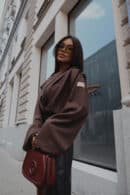 Sweter TELL HER czekolada