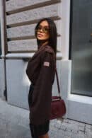 Sweter TELL HER czekolada