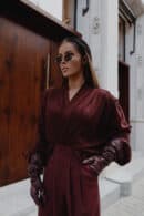 Sweter TELL HER bordo