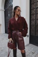Sweter TELL HER bordo