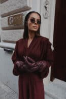 Sweter TELL HER bordo