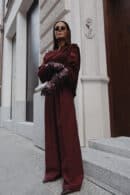 Rękawiczki ROUGE bordo
