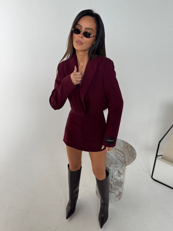 Marynarka SWAY bordo