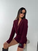Marynarka SWAY bordo