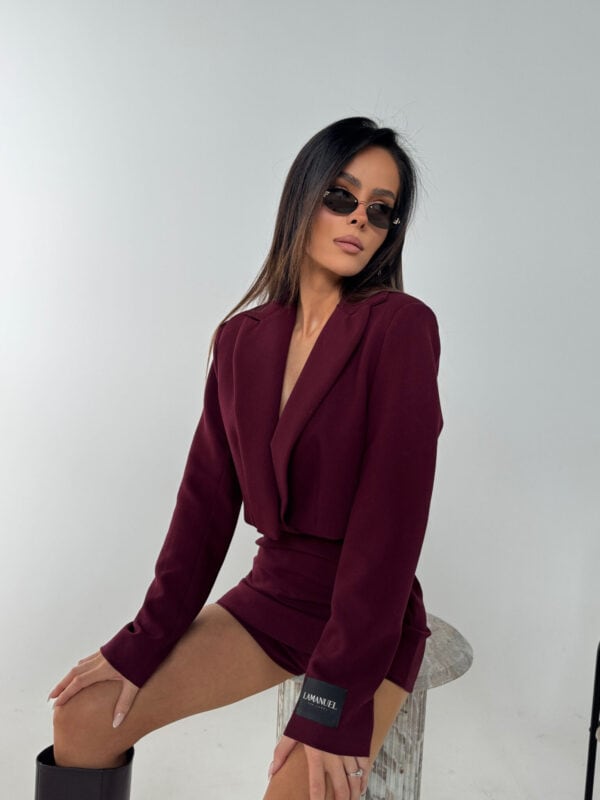Marynarka SWAY bordo