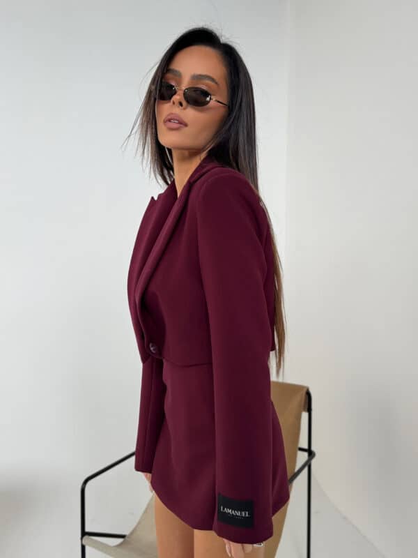 Marynarka SWAY bordo