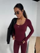 Top AURA bordo
