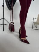 Legginsy HIDDEN bordo