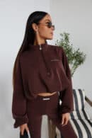 Bluza MOVE czekolada
