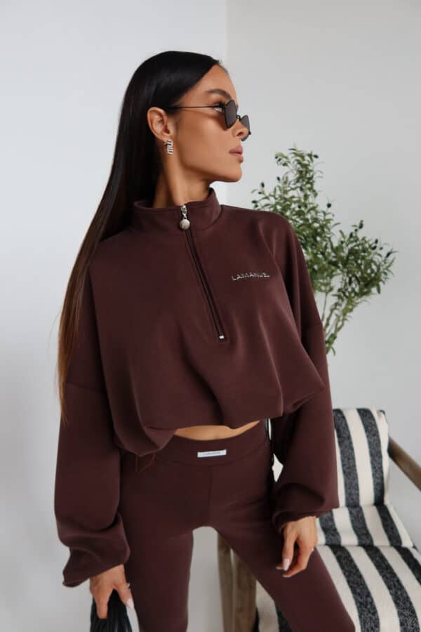 Bluza MOVE czekolada