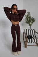 Bluza MOVE czekolada