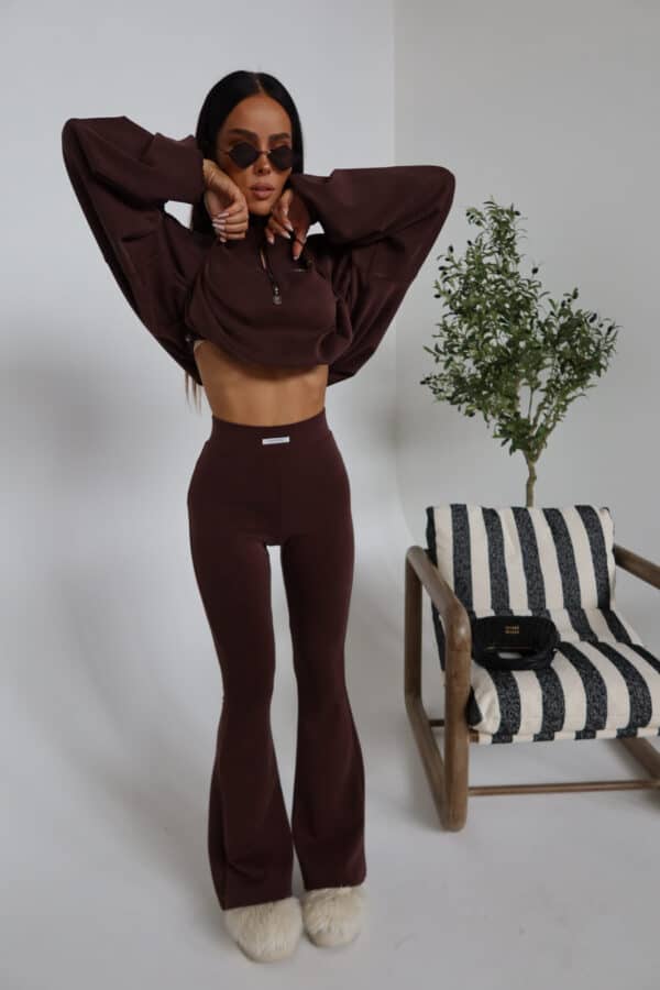 Bluza MOVE czekolada