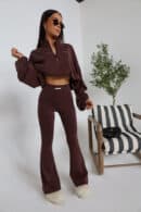 Bluza MOVE czekolada
