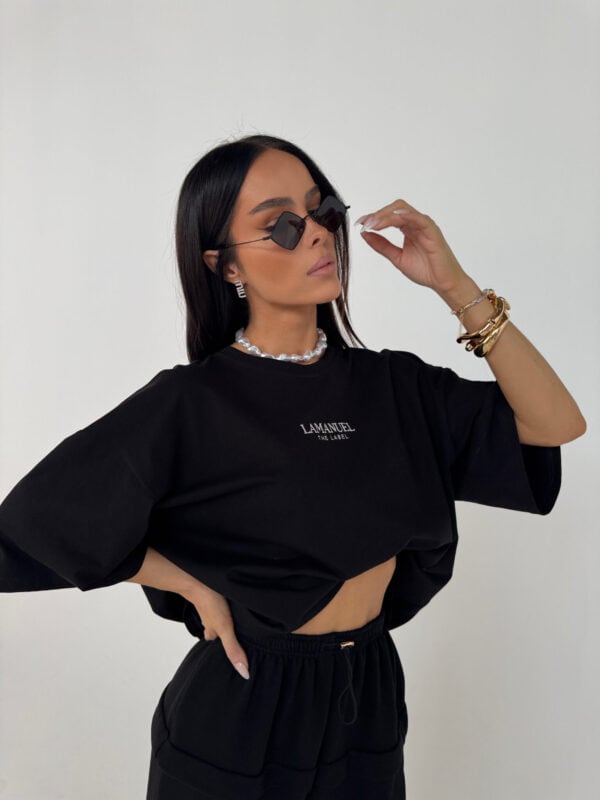 Tshirt BASE czarny