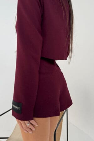 Spodenki SWAY bordo