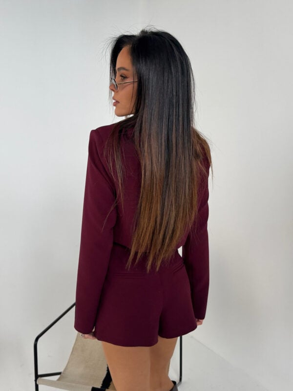 Spodenki SWAY bordo