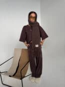 Szalik PLUSHIE czekolada