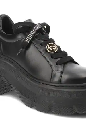 Półbuty Karino czarne 5441/076-P