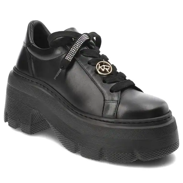 Półbuty Karino czarne 5441/076-P