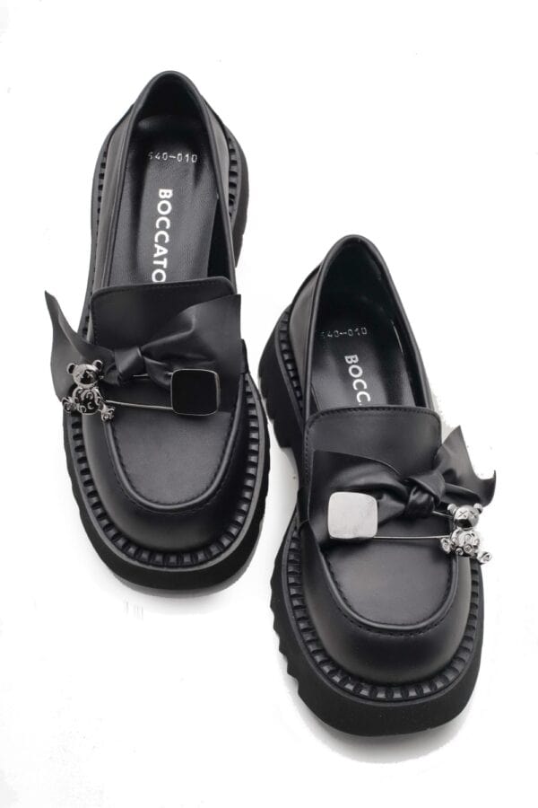 Półbuty Boccato 040.540.010 czarny