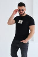 T-Shirt męski BG Bing | czarny T-Shirt męski BG Bing | czarny