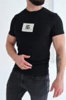 T-Shirt męski BG Bing | czarny T-Shirt męski BG Bing | czarny