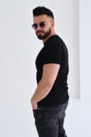 T-Shirt męski BG Bing | czarny T-Shirt męski BG Bing | czarny