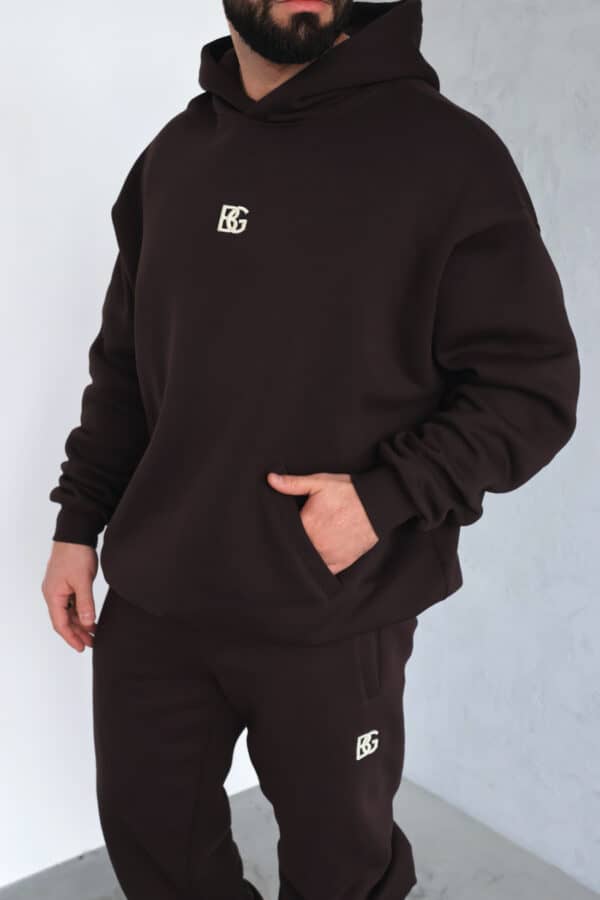 Dres męski BG Benny | gorzka czekolada Dres męski BG Benny | gorzka czekolada