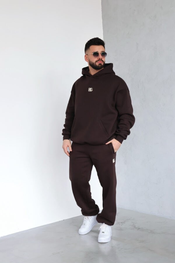 Dres męski BG Benny | gorzka czekolada Dres męski BG Benny | gorzka czekolada