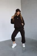 Dres damski BG Benny | gorzka czekolada Dres damski BG Benny | gorzka czekolada