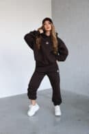 Dres damski BG Benny | gorzka czekolada Dres damski BG Benny | gorzka czekolada