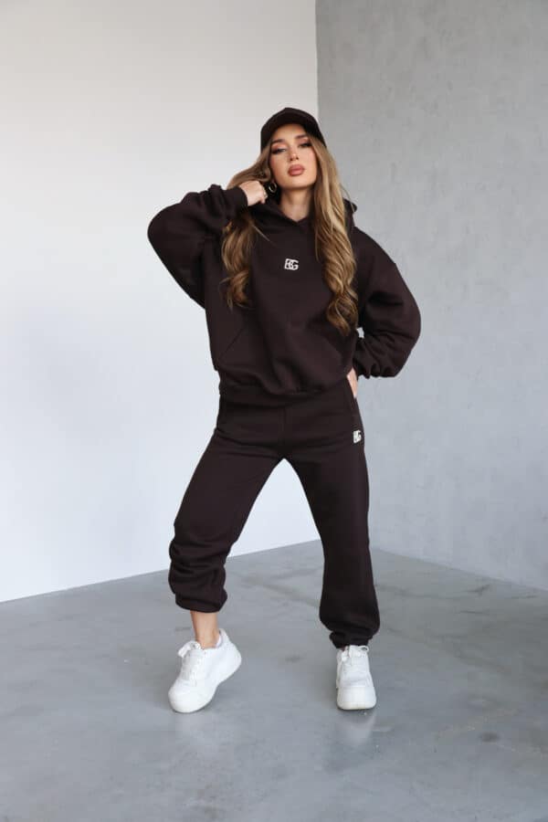 Dres damski BG Benny | gorzka czekolada Dres damski BG Benny | gorzka czekolada