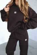 Dres damski BG Benny | gorzka czekolada Dres damski BG Benny | gorzka czekolada