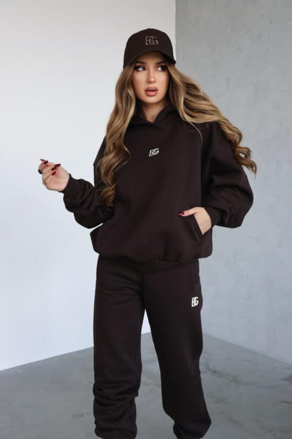 Dres damski BG Benny | gorzka czekolada Dres damski BG Benny | gorzka czekolada