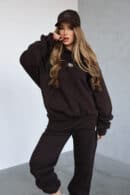 Dres damski BG Benny | gorzka czekolada Dres damski BG Benny | gorzka czekolada