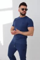 T-Shirt męski BG Bond | granat