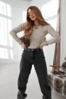 Body damskie BG Lick | beż