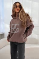 Bluza damska BG Diamond | cappuccino