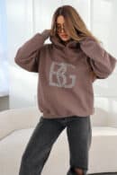 Bluza damska BG Diamond | cappuccino