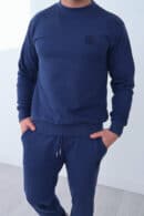 Bluza męska BG Basic | granat