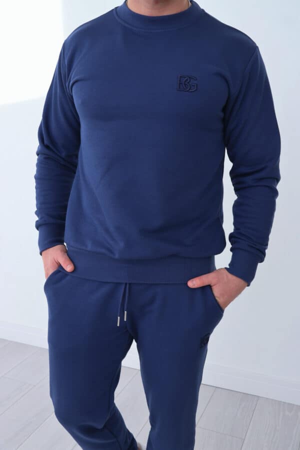 Bluza męska BG Basic | granat