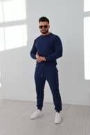 Bluza męska BG Basic | granat