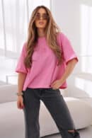 T-Shirt damski BG Ocean | róż